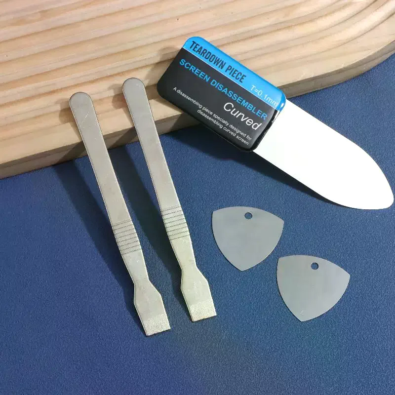 5 In 1 Professional Stainless Steel Curved Screen Pry Tools For Phone Tablet Laptop Repair Tools