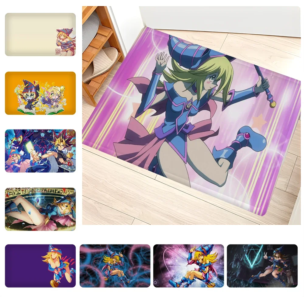 Yu Gi Oh Dark Magician Girl Floor Mat Bathroom Mat Kids Room Bedroom Decoration Balcony Anti-Slip Doormat Living Room Bedside