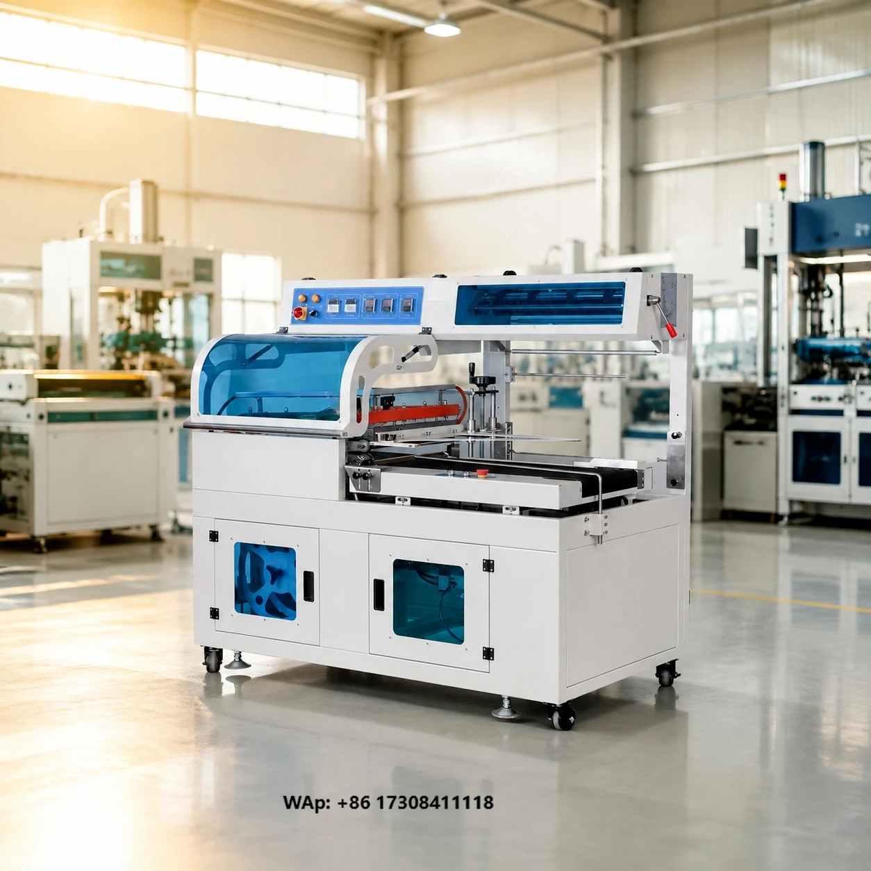 Select Grade Highly Efficient POF PVC PE L Sealer Automatic Heat Shrink Film Packaging Machine for Retail Business