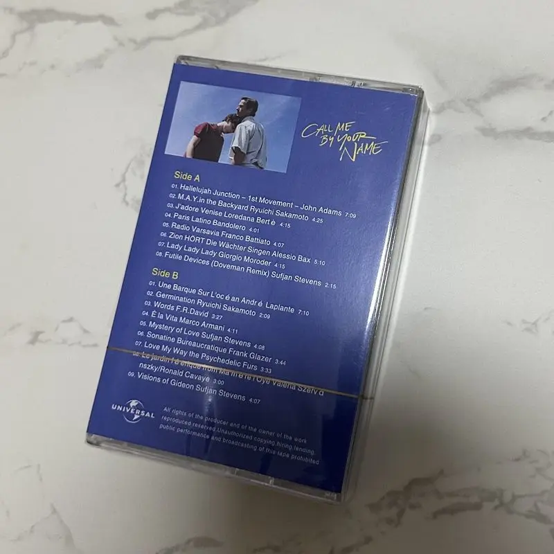 Call Me By Your Name Film Original Soundtrack Music Cassette Brand New Unopened Collectors Edition Movie Soundtrack