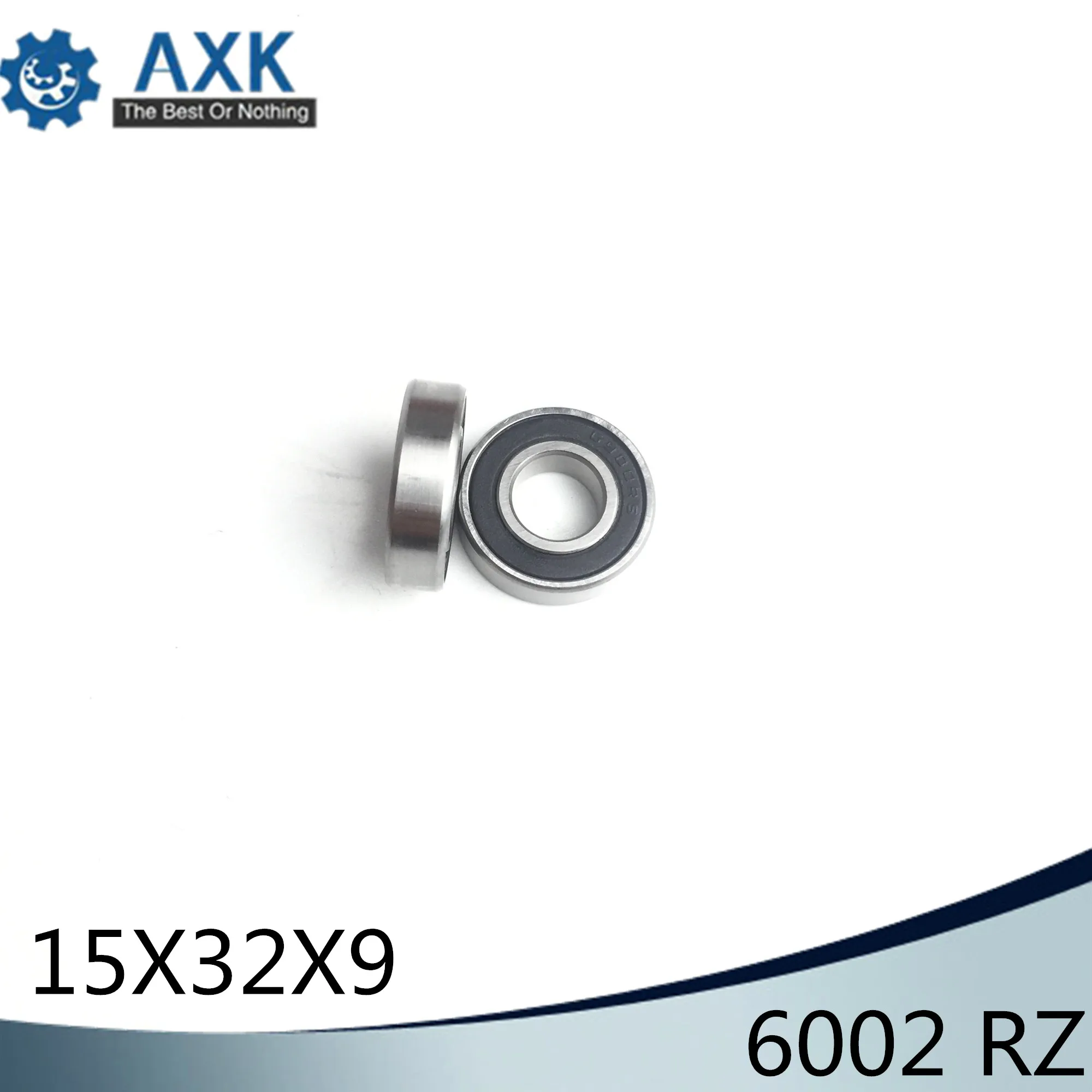 6002RZ Bearing 15*32*9 mm ABEC-3 ( 8 PCS ) Mute High Speed For Fans 6002 RS 2RZ Ball Bearings 6002RS 2RS With Nylon Cage