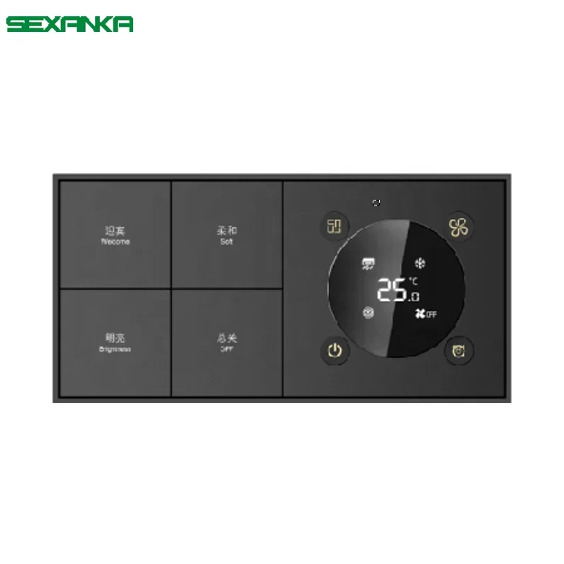 SEXANKA KNX EIB Smart Home Building Automatic System Smart Temperature Controller  Wall Switches