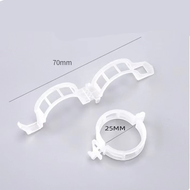 100pcs Reusable Plant Clips Support Connectors Gardening Supplies for Protecting Grafted Plants Fixing Vegetables And Tomatoes