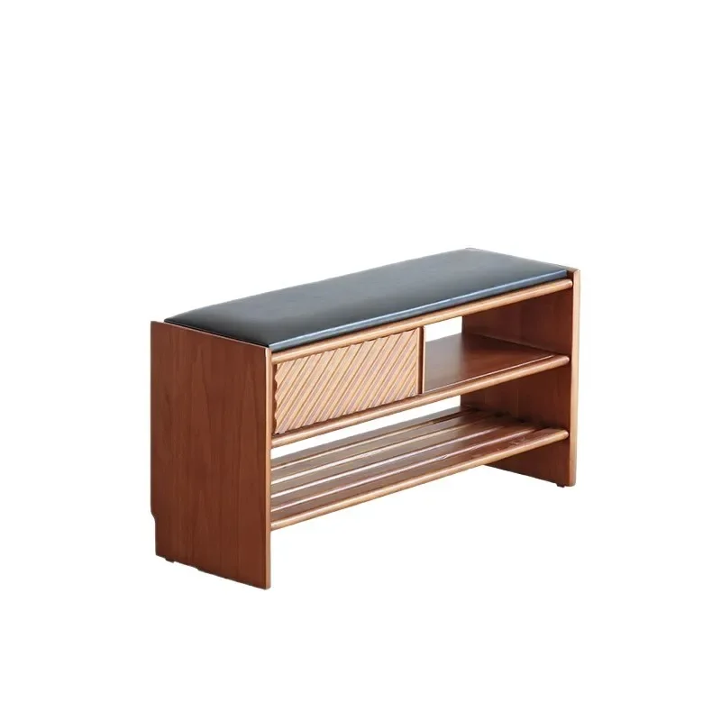 

Solid wood shoe cabinet, large-capacity storage entrance cabinet, small household storage storage cabinet