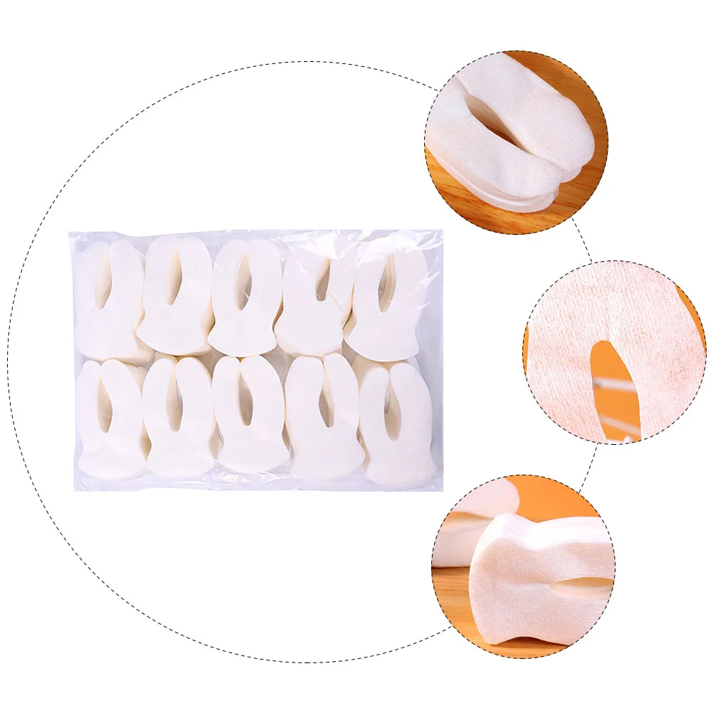 1000 Pcs Beautifying Eye Paper Disposable Patch Eyemask Palette White Cotton Linters