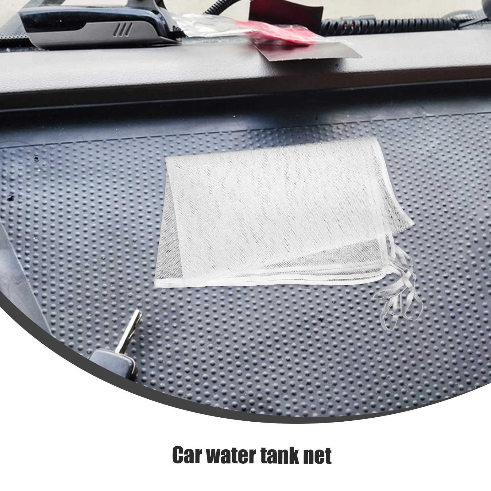 Car Water Tank Protective Net Radiator Mesh Grill Cover Guard Leaf Debris Prevention Ventilation Automotive Cooling