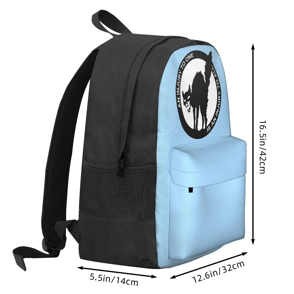 AN Injury To One Is An Injury To All Backpack Student BookBag Kids School Bag Computer Shoulder Bags for Boys Girls