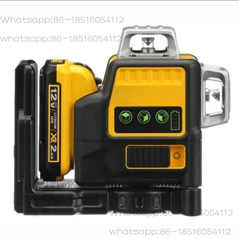 New Automatic 3D Laser Level 089 12-line Green Light Multi-angle