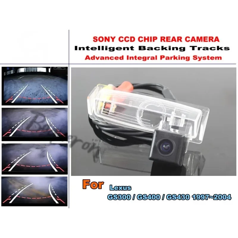 

Intelligent Car Parking Camera / For Lexus GS300 / GS400 / GS430 1997~2004 with Tracks Module Rear Camera CCD Night Vision