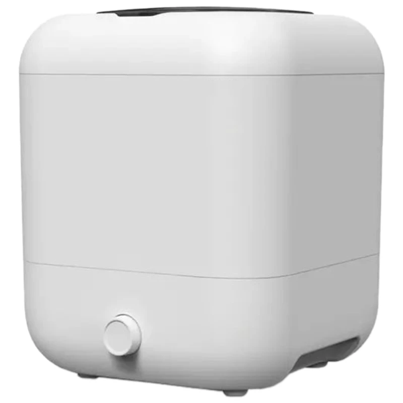 Mini Washing Machine White Washing Machine 5/10/20 Minutes Washing Time Portable Washer For Socks Underwear Bras