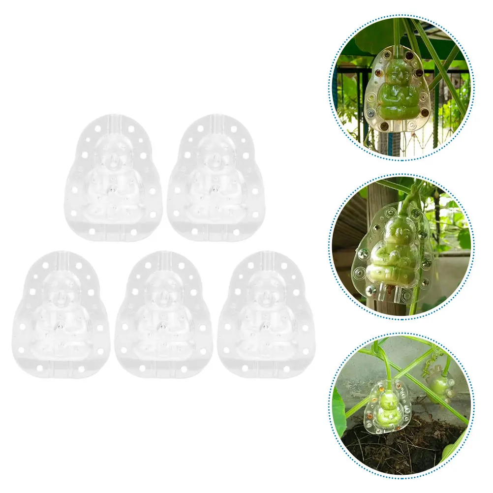 

5 Pcs Mold Food Preparation ing Vegetable Shaped Molds Fruit Mould Plastic Clear Fruits