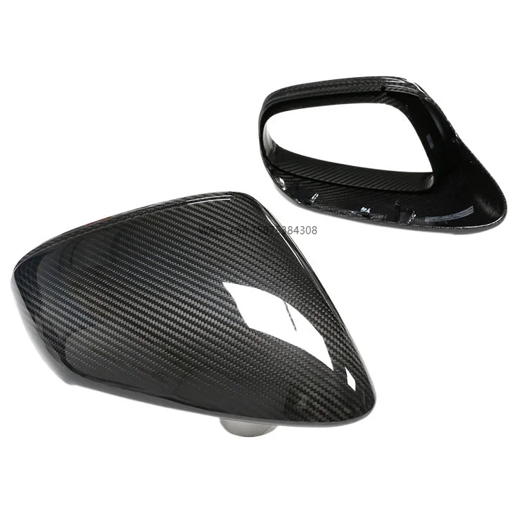 

High Quality Real Dry Carbon Fiber Rearview Mirror Shell Reverse Mirror Cover for 911 for for Taycan 992 RHD