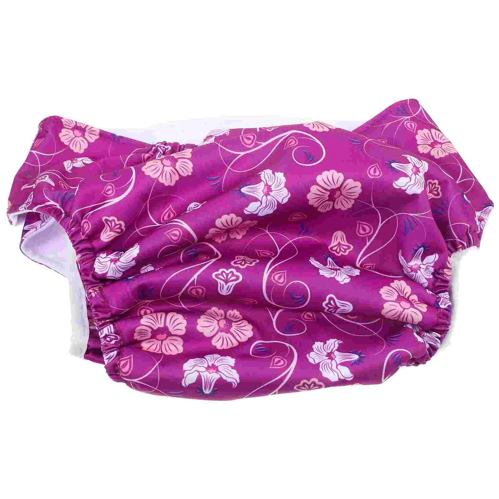 Adult Diaper Pants Reusable Incontinence Pad Urinal Travel Nappies Washable Elderly for Home Diapers