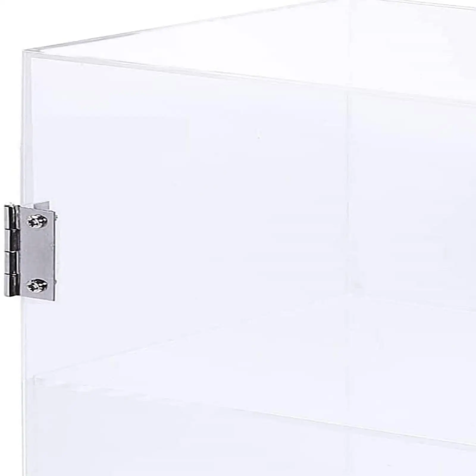 Acrylic Display Case with Lock Keys for Watches Memorabilia Model Cars