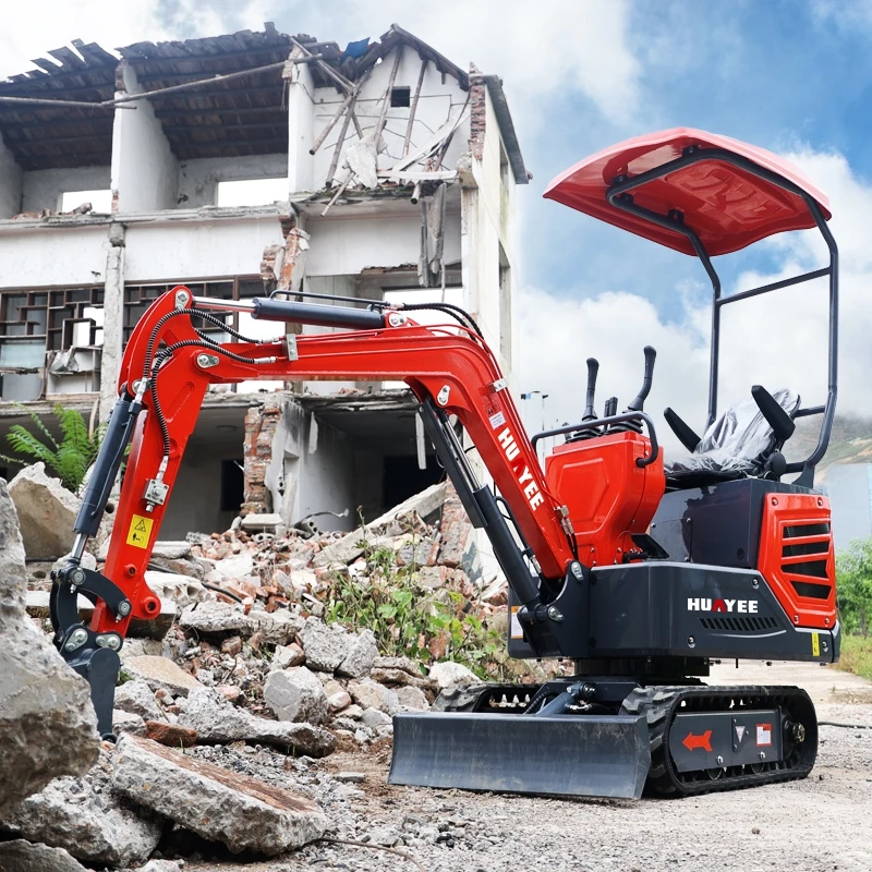 Fast Delivery Mini Digger Multifunctional Mini Excavator Cheap Micro Escavatore Customize New Mini Crawler Excavators Machine