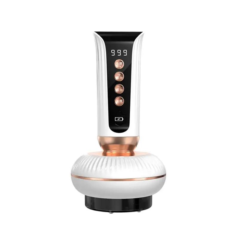 AB68 Intelligent Negative Pressure Cupping Massage Instrument Electric Guasha Scraping Apparatus Heating Body Massage