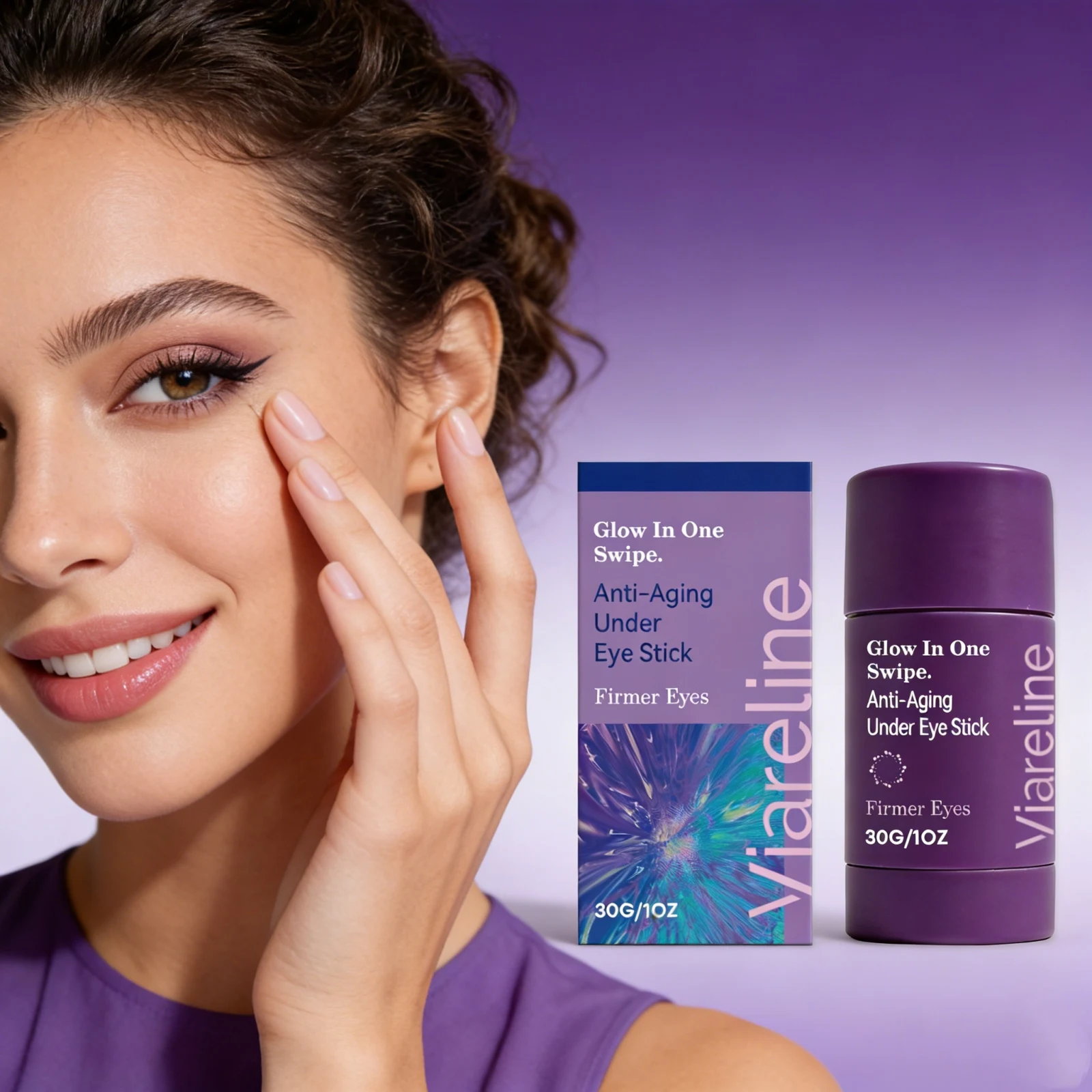 

Hydration Soothing Eye Cream Stick Moisturizing Lifting Skin Reduce Dark Circles Anti-Aging Firming Portable Eye Care Balm Stick