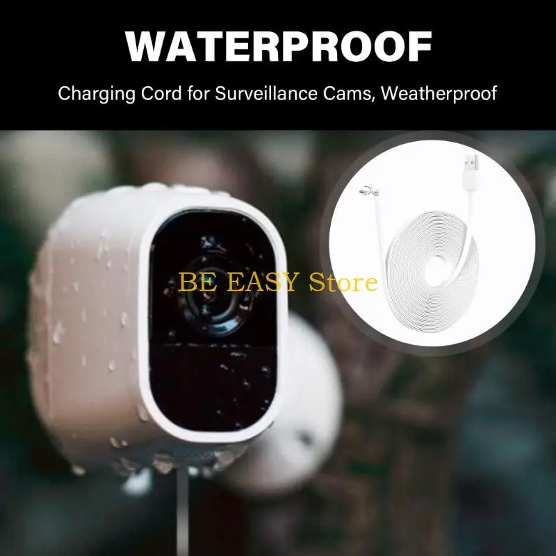 

E28F Всепогодное зарядное устройство для камеры. Гибкий кабель для зарядки камеры. Длинные USB-разъемы для уличного зарядного в