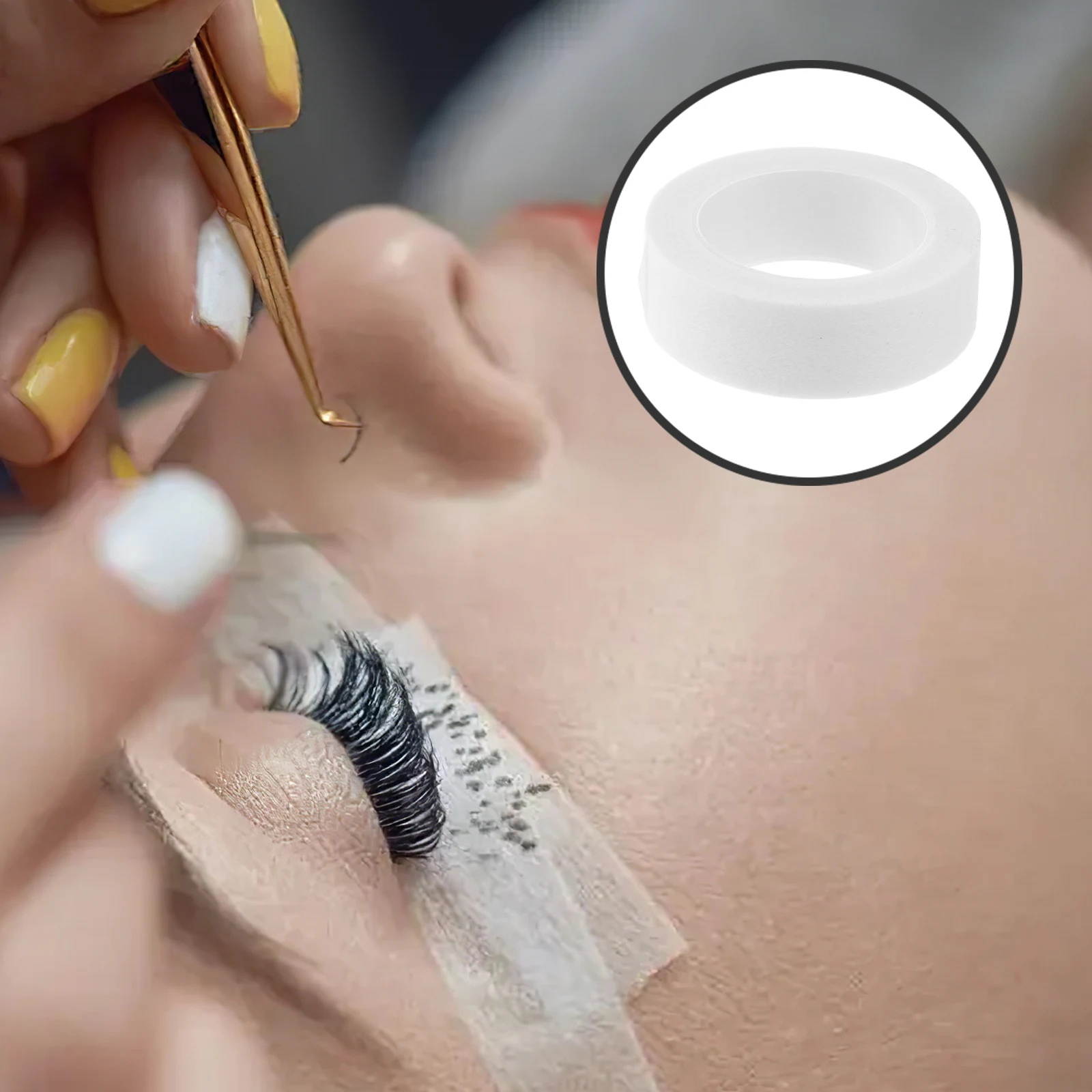 

6pcs 6 Rolls Eyelash Extension Non Woven Fabric Lash Roll For Salon Eye Makeup Tool False Lashes Auxiliary Supplies Beauty