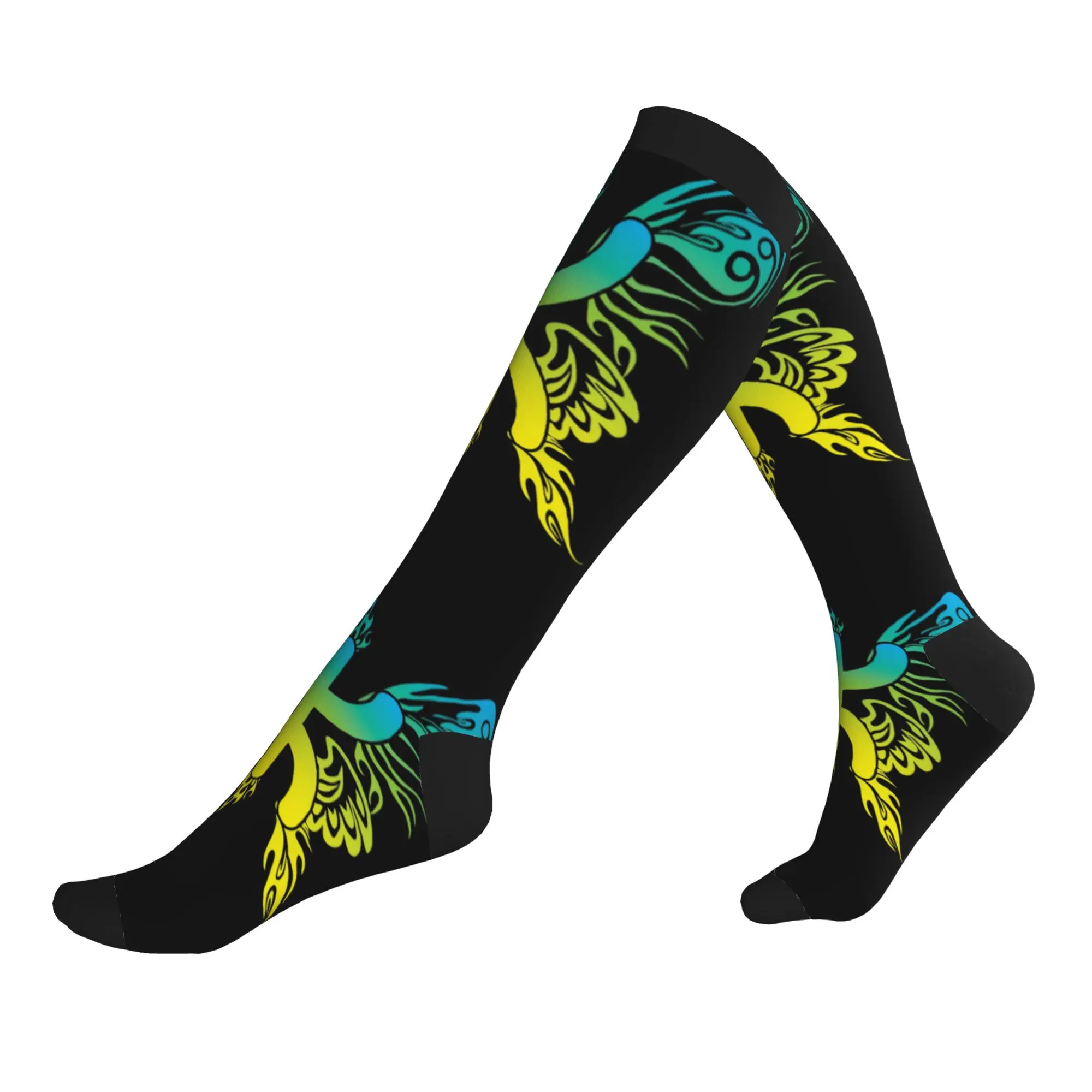 

Novelty Mens Z Imazighen Artwork Dress Socks Unisex Comfortable Warm 3D Printing Amazigh Kabyle Graphic Crew Socks