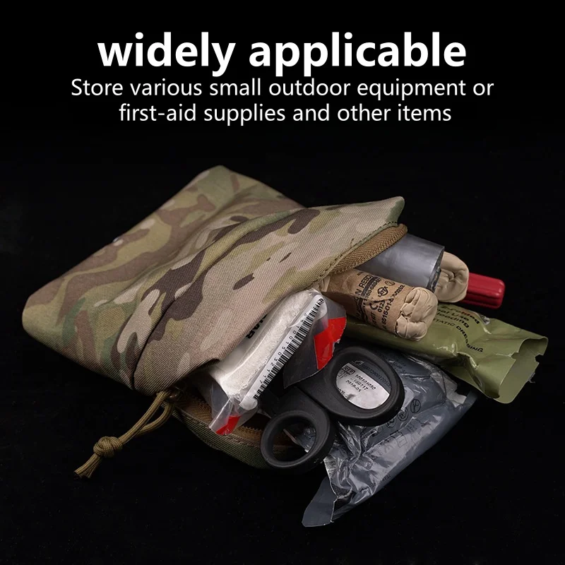 حقيبة تخزين عالمية متعددة الوظائف نظام مولي 6X5 مع تثبيت حبل مرن يمكن استخدامه لتخزين المعدات الصغيرة الخارجية