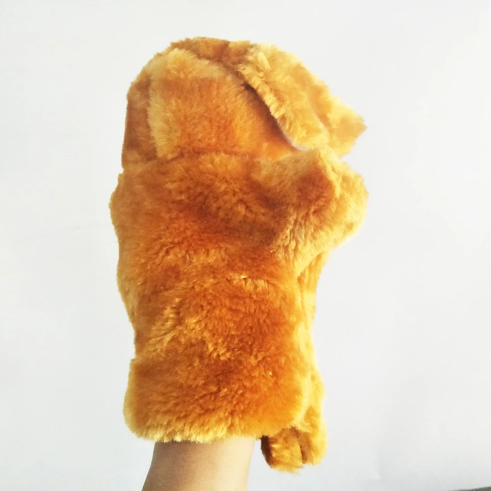 Presente de pelúcia macio cão inteligente crianças fantoche de mão brinquedo de pelúcia