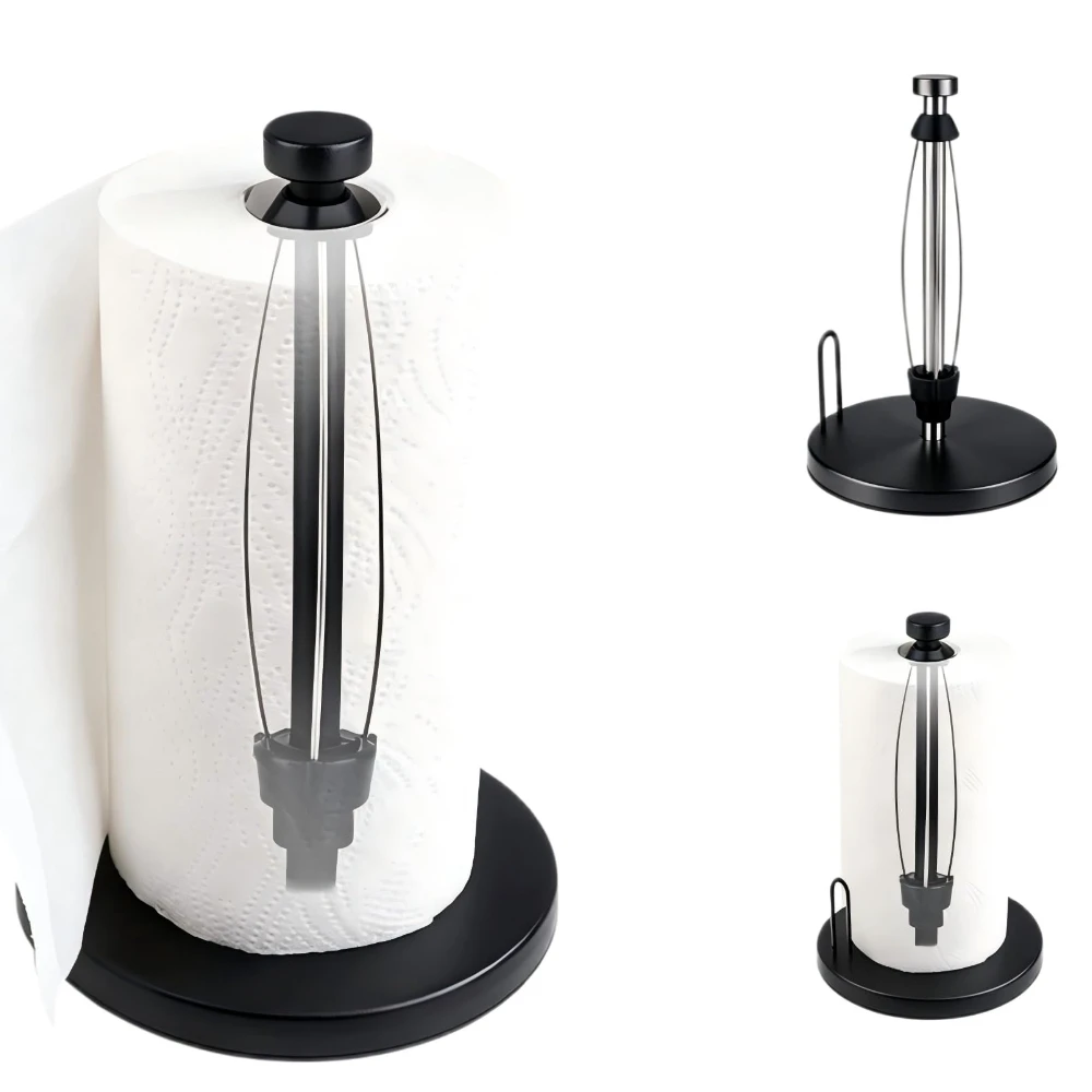 Rustless Vertical Damped Tissue Holder Against Oxidation Shih Tzus Kitchen Extremely Thin Outdoor Extended Use Bathroom Tissue
