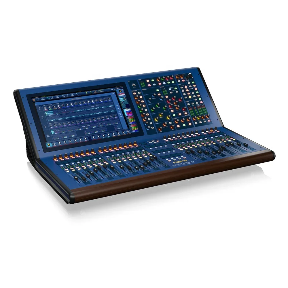 Midas Heritage HD96-24-CC-IP Canali di ingresso 144 e 28 fader motorizzati Pa Sound System Console digitale da palco