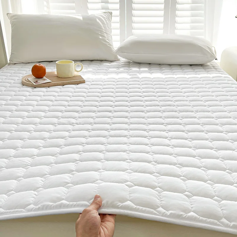 1pc Soft Mattress Anti-Skid Thin Bed Mat Solid Color Mattress Topper Home Bed Linen Skin-friendly Mattresses топпер матрас