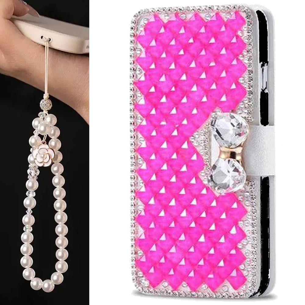 

Кожаный чехол-кошелек для Samsung Galaxy S24 S23 S22 S21 S20 Ultra Plus Fe A54 A52 A73 A25 A14 A34 Diamond Protect Cover