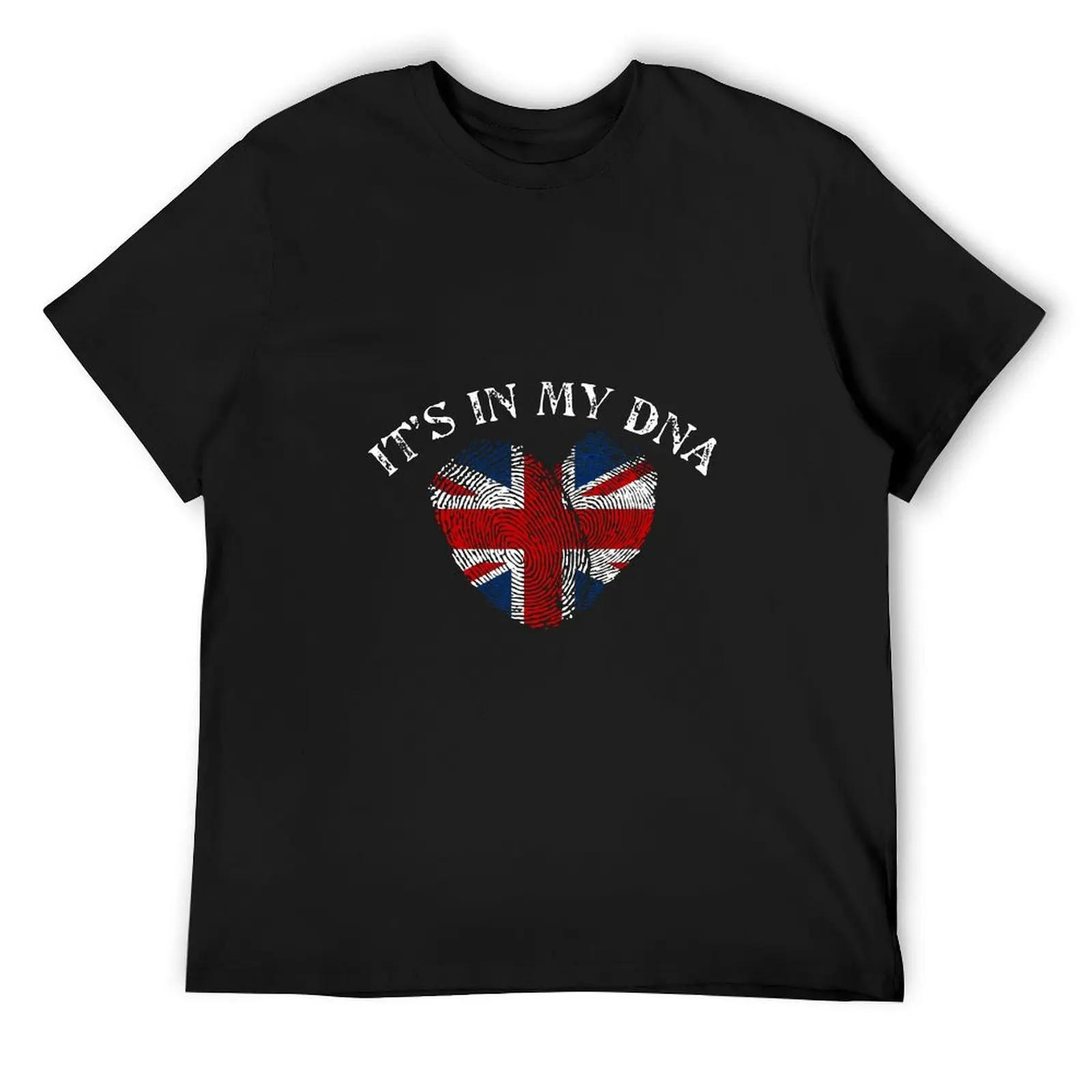 

British Union Jack DNA UK Flag T-Shirt boys animal print tops heavyweight t shirts for men