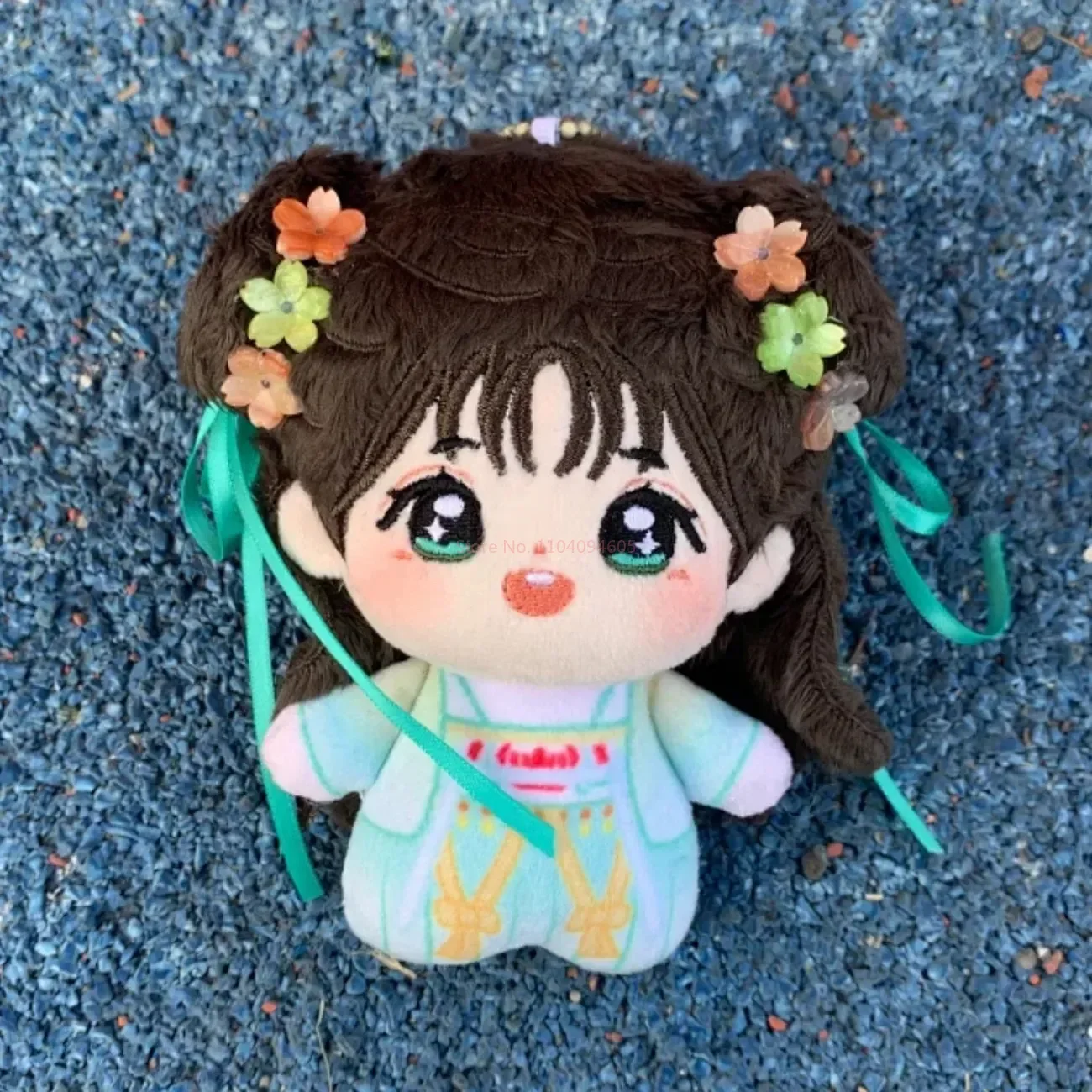 Nouveau 10cm jeu d'amour Tv Yong Ye Xing He Yu Shuxin Ling Miaomiao Mu Sheng poupée en peluche Ding Yuxi mignon sac à dos pendentif cadeau de noël