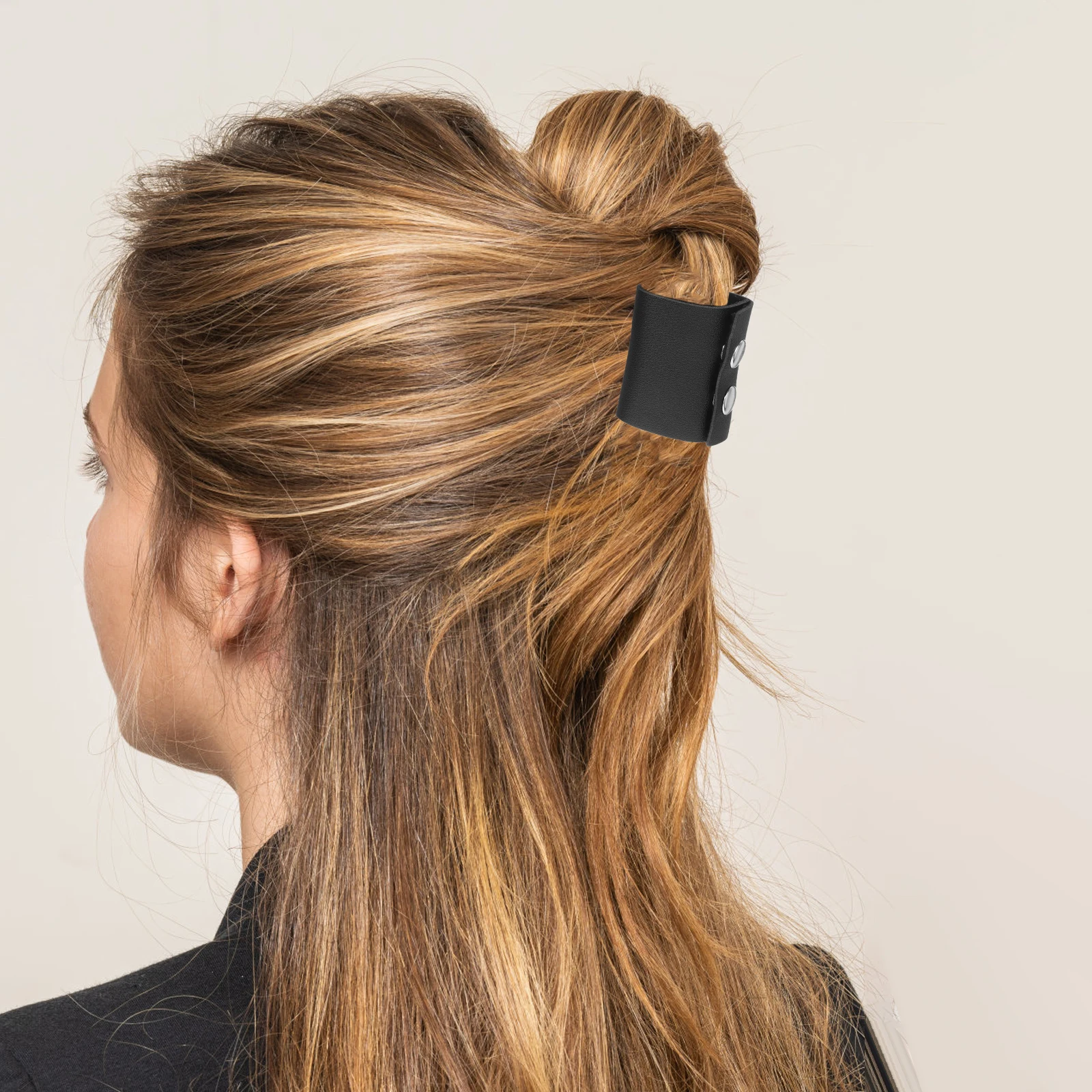 

Stylish Hair Ties Pack of 1 Simple Elegant Ponytail Holder for Women Girls Non Slip Hair Band for Daily Wear Party