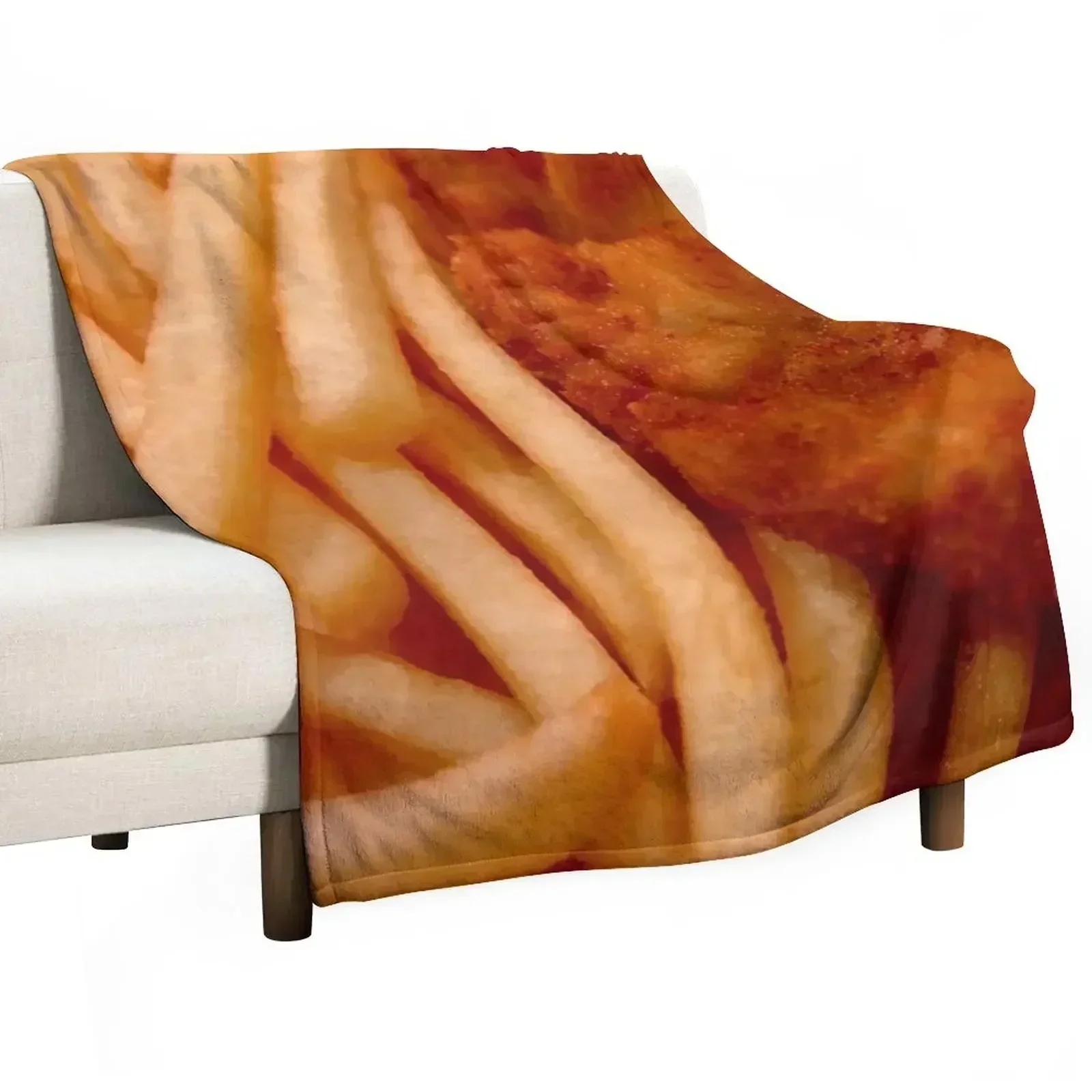 

Wiener Schnitzel Throw Blanket Summer Beddings Sofas Blankets