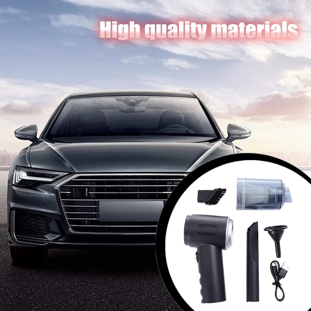 

USB Charging Wireless Car Vacuum Cleaner 9000Pa 1200mAh Household Portable Cleaning Appliance Mini Wet and Dry Vacuum Cleaner