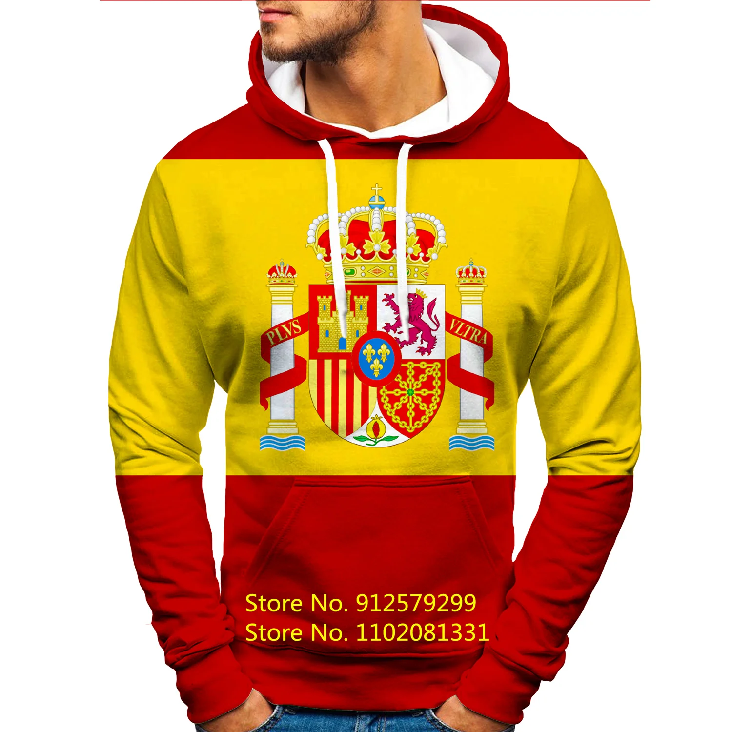 Fashion Flag of Spain Printed Hoodies Men Women Casual 3D Sweatshirt Streetwear Long Sleeve Sport Pullover