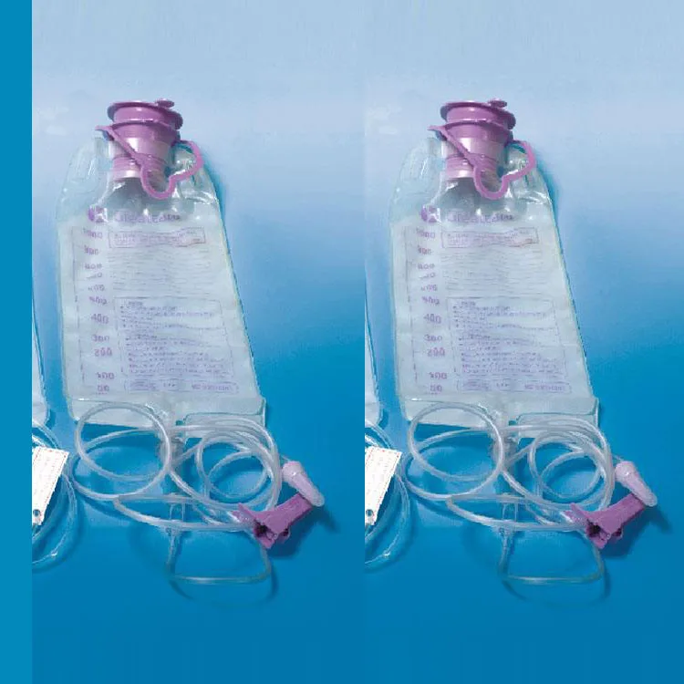 1pcs 1200ml health plastic feeding bag enteral nutrition supply bag nasal feeding nutrient gravity pump transparent tube bag