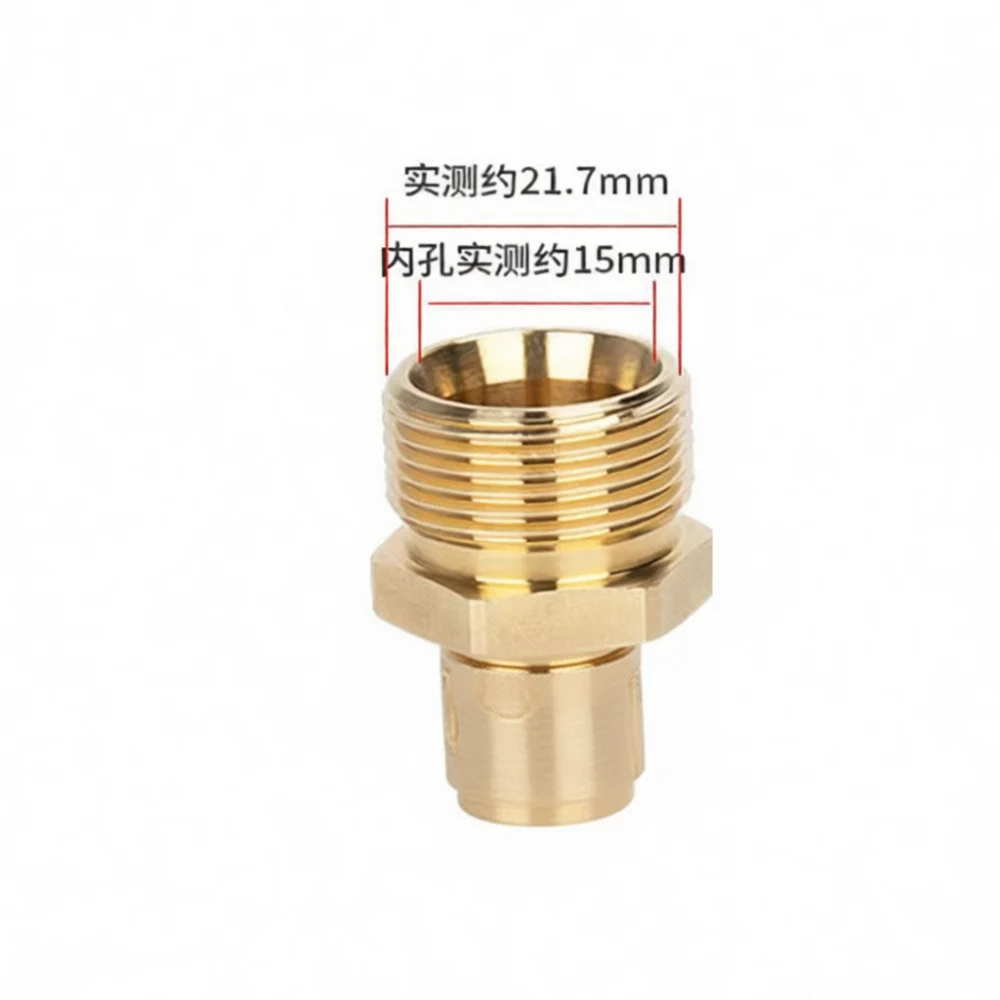 High Pressure Washer Hose Adapter M22 Quick Connector Stainless Steel Fitting Pipe Conversion Coupling For Car Cleaning