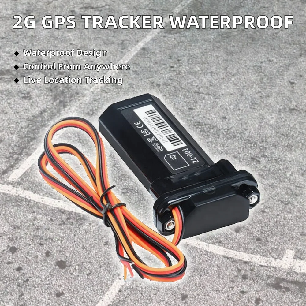 4G GSM/GPRS Waterproof Motorcycle GPS Tracker with ACC Detection Real-Time Tracking Remote Engine Cut & Android APP