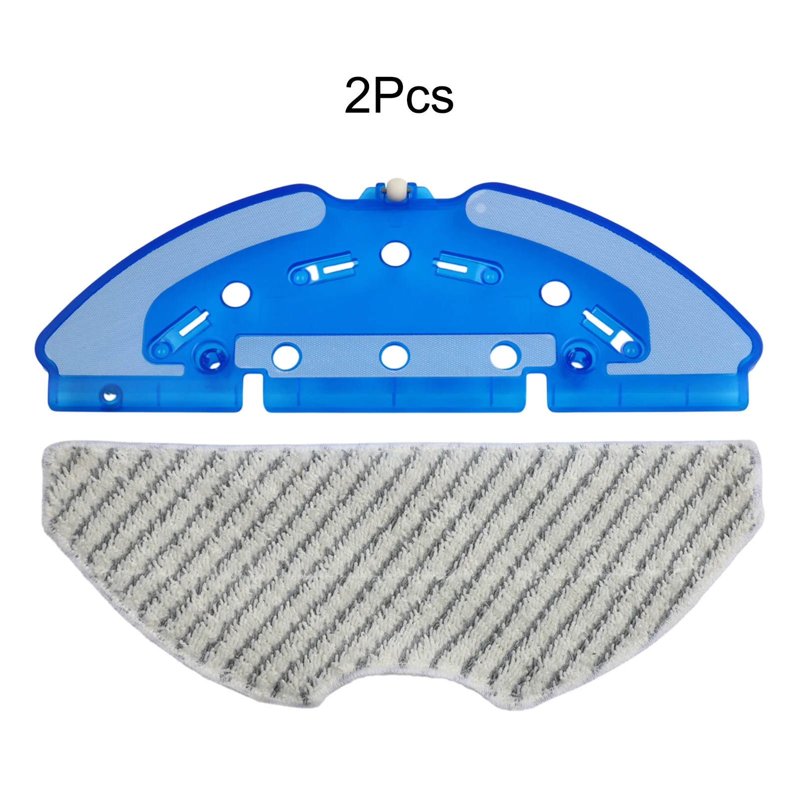 1set Mop Holder Mop Cloths For Tapo RV10 RV30 Plus Robot Vacuum Cleaner Accessories Plastic Microfiber Mop Bracket