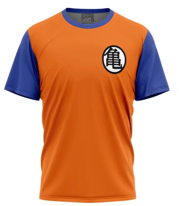 2026 Summer Dragon Ball Goku Kame Kanji 3D Print Crew Neck T-Shirt High Quality Anime - view 3