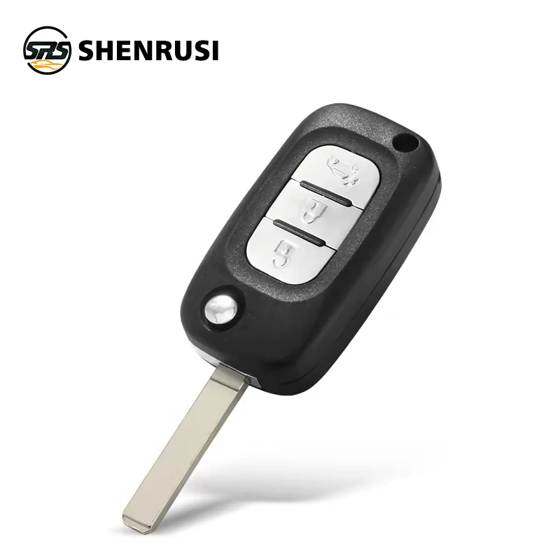 SHENRUSI 3/4 Bottoni Pieghevole Chiave Dell'automobile Della Copertura Della Cassa Fob per Mercedes Benz Smart Fortwo 453 Forfour 2015 2016 2017 Chiave