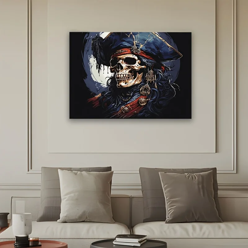 Large Gothic Skeleton Skull Tapestry Wall Decor Steampunk Art Hanging Room Bedroom Man Cave Poster 180x320cm