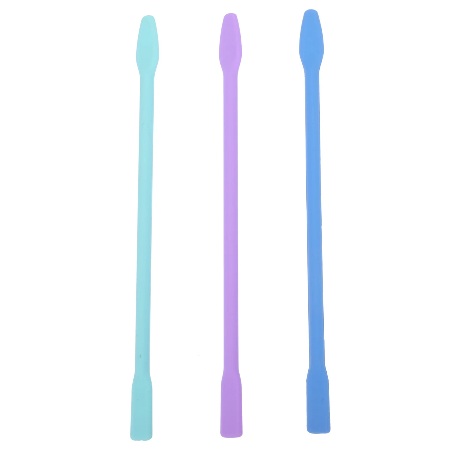Varilla de belleza Facial, máscara de silicona, palo mezclador DIY, herramienta Facial, equipo de salón, aplicador de máscara, palo de belleza, 3 uds.