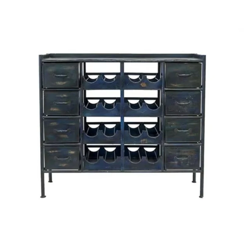 

8 Drawer Antique Design Iron Old Country Finished Home Cabinet Furniture