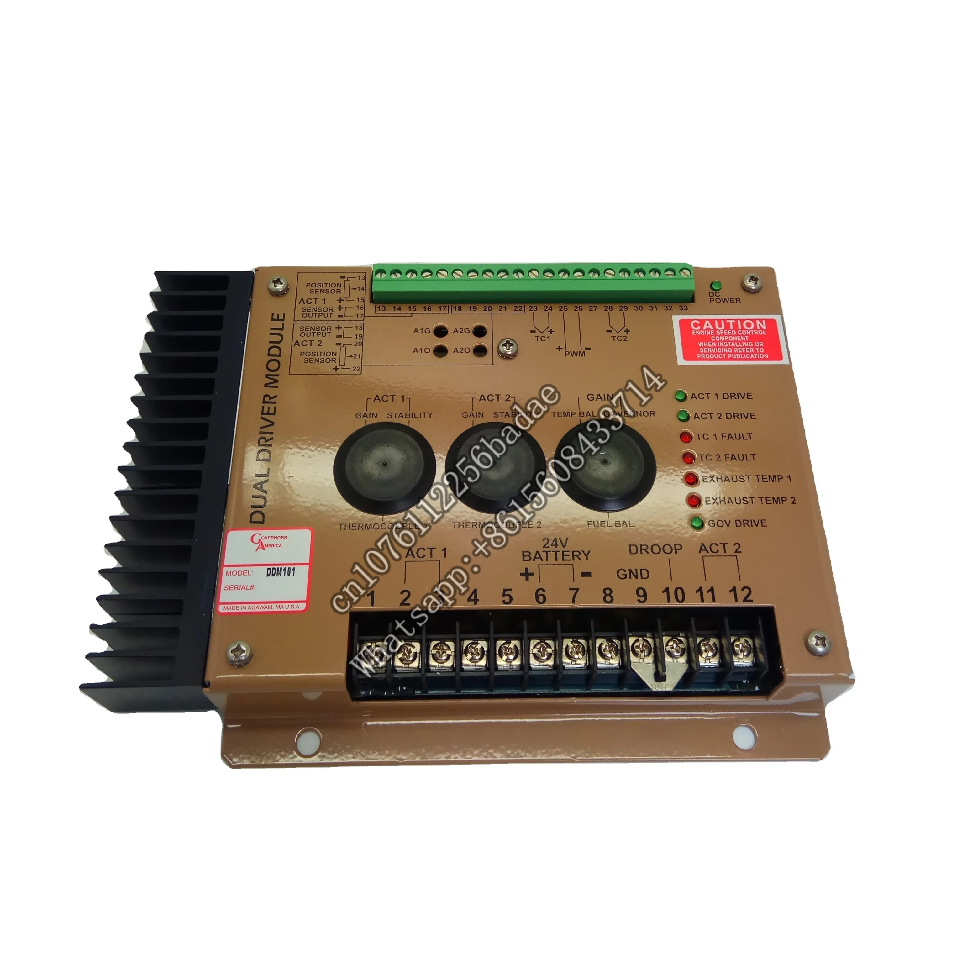 

Genset Generator speed control unit DDM101