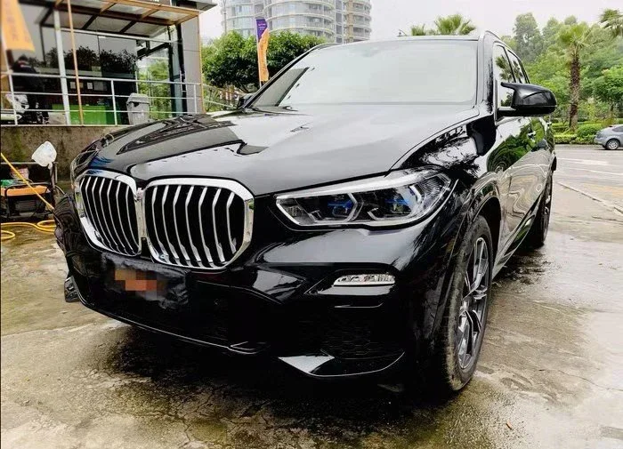 السيارات سيارة الرؤية الخلفية غطاء مرآة جانبية الكسوة لسيارات BMW F25 X3 F26 X4 F15 X5 F16 X6 2014 -2018 ألياف الكربون نمط