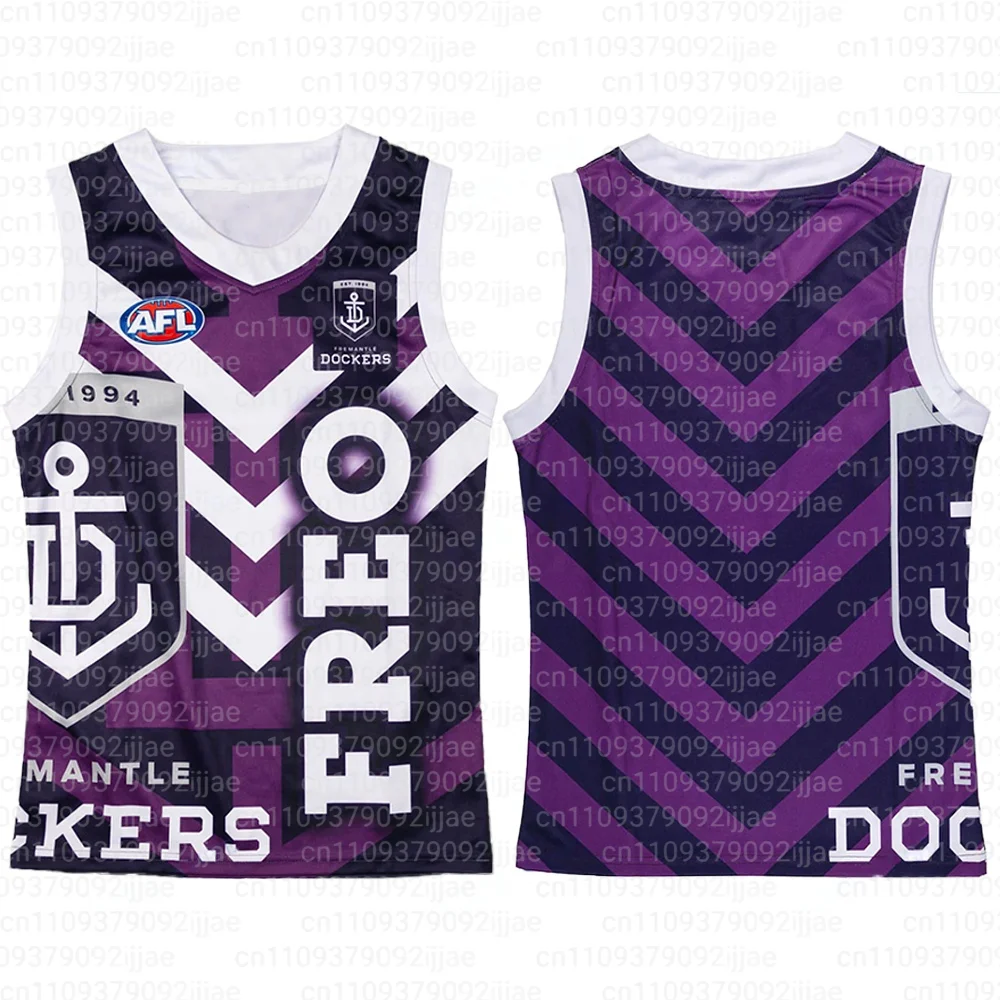 26 Australian Training Jerseys Sports Jerseys Must-have Jerseys for Fans Fremantle Dockers 3D Printed Sports Jers FamilyMatching image 2