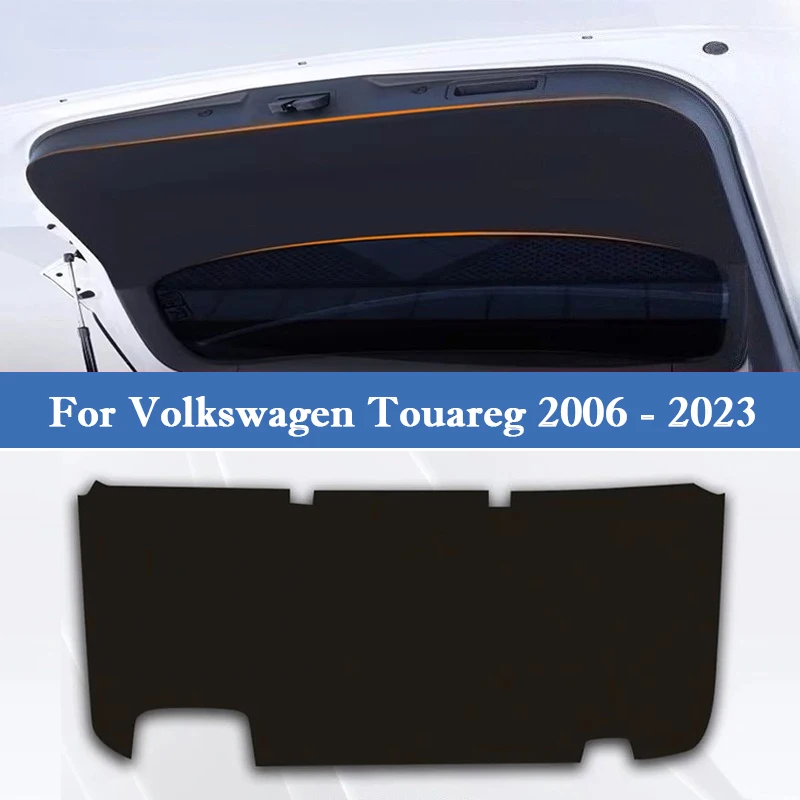 

Для Volkswagen VW Touareg 2006-2023 багажник автомобиля, противоударная накладка на дверь багажника, защитная наклейка от царапин, внутренняя подкладка багажника