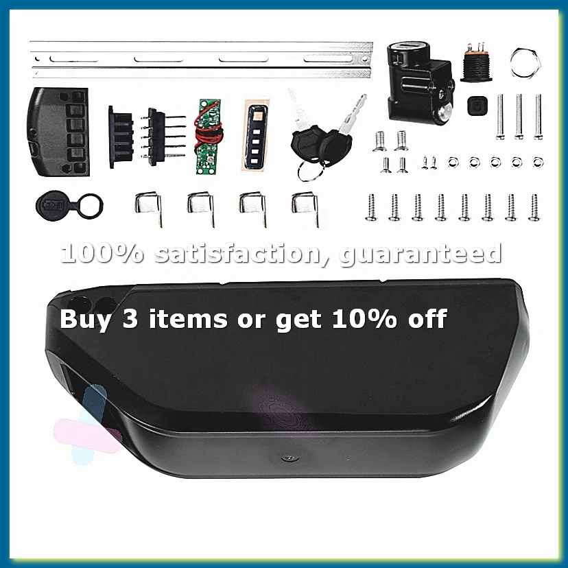 ●DP-9 EBike Battery Case for 91PCS 18650 Cells Box Electric Bicycle Battery Case for DIY Downtube Battery 48V